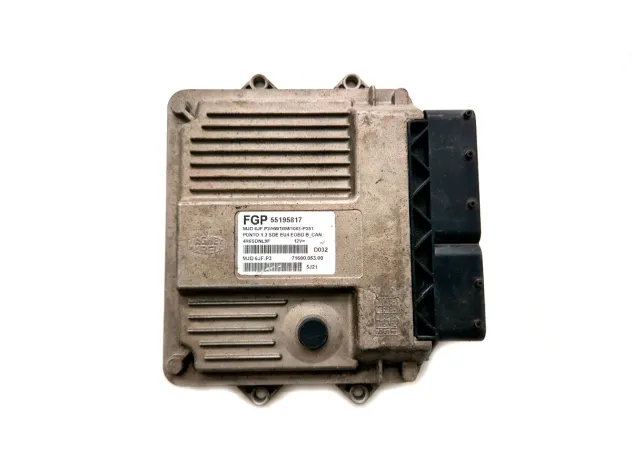 MJD6JF.P3  //  55195817 MAGNETI MARELLI ENGINE ECU CONTROL UNIT FIAT PUNTO 1.3 M-JET