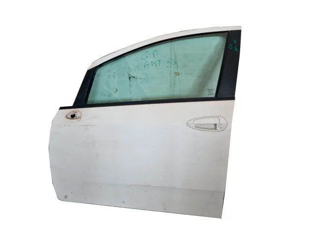 FRONT LEFT SIDE DOOR WHITE FIAT GRANDE PUNTO 5 DOORS