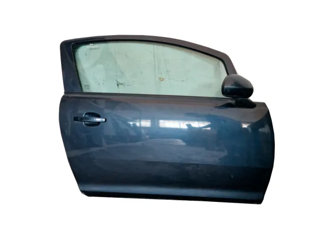 FRONT RIGHT SIDE DOOR WHITE OPEL CORSA 3 DOORS