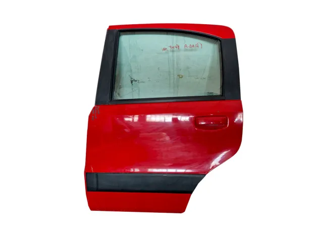 RED REAR LEFT SIDE DOOR FIAT PANDA