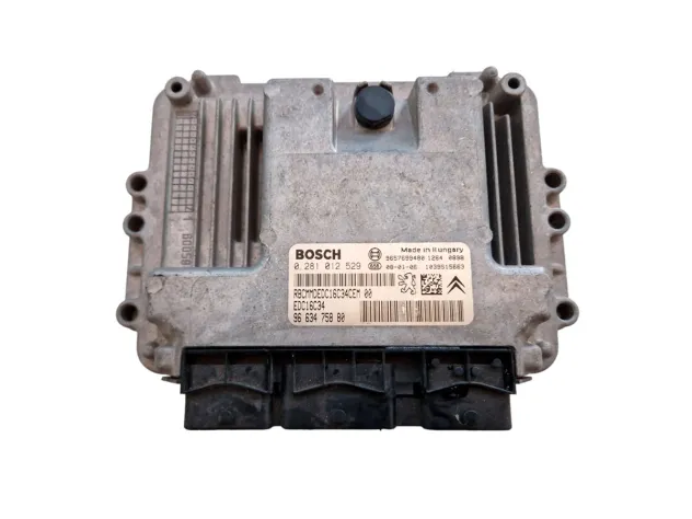 BOSCH ENGINE ECU CONTROL UNIT 0281012529 PEUGEOT 207