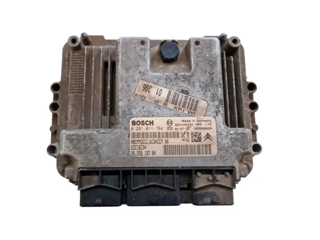 BOSCH ENGINE ECU CONTROL UNIT 0281011784 PEUGEOT 206 1.4 HDI