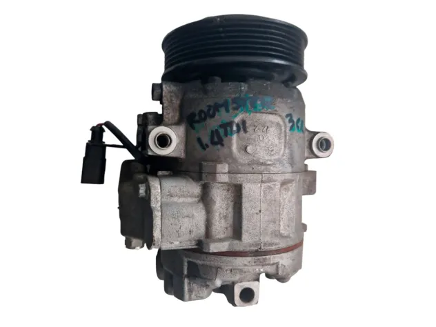 AIR CONDITIONING COMPRESSOR SKODA ROOMSTER 1.4 TDI 3 CYLINDERS