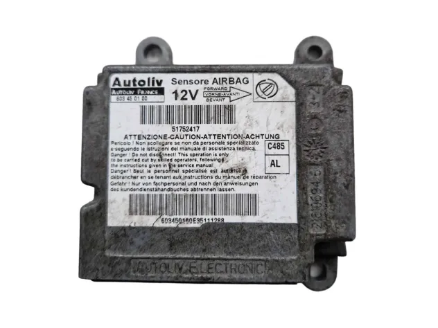 51752417 AIRBAG CONTROL UNIT ECU LANCIA YPSILON 2003-2011