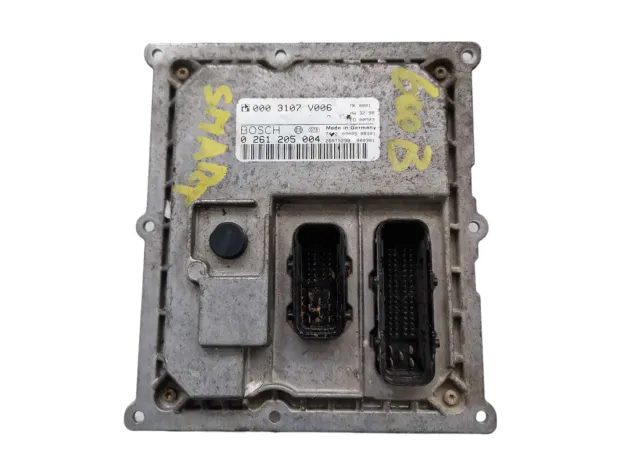 0261205004 BOSCH ENGINE ECU CONTROL UNIT SMART \ CITY \ COUPE 600 PETROL