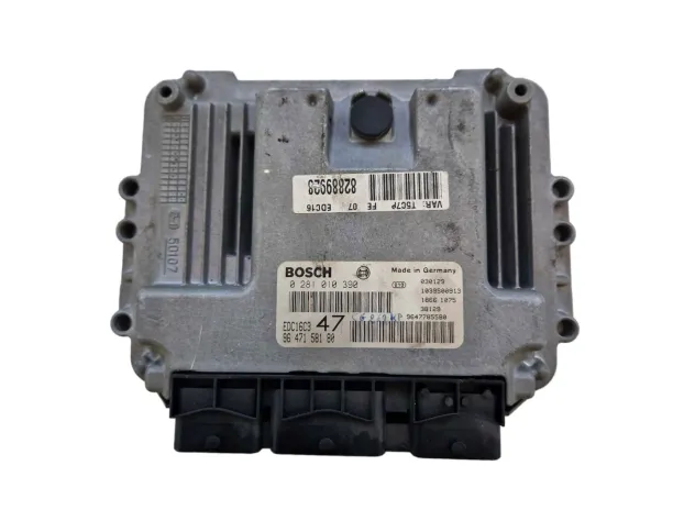 0281010390 BOSCH ENGINE ECU CONTROL UNIT PEUGEOT 307 1.4 HDI