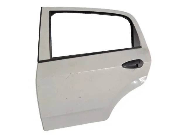 WHITE REAR LEFT SIDE DOOR FIAT GRANDE PUNTO