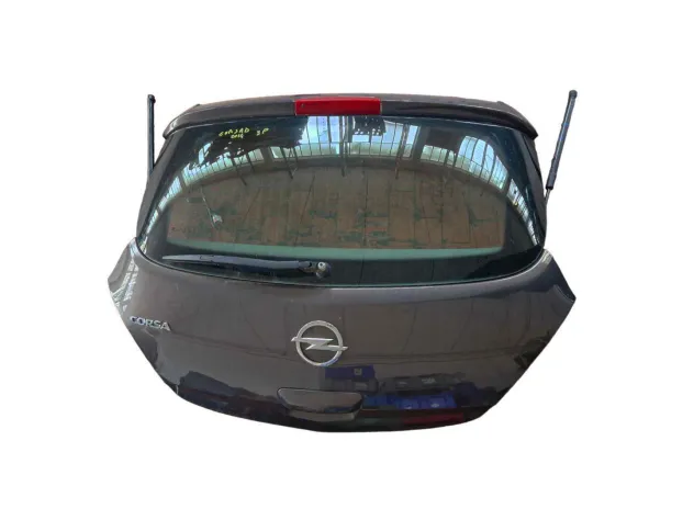 DARK GREY REAR TAILGATE OPEL CORSA D 3 DOORS 2014