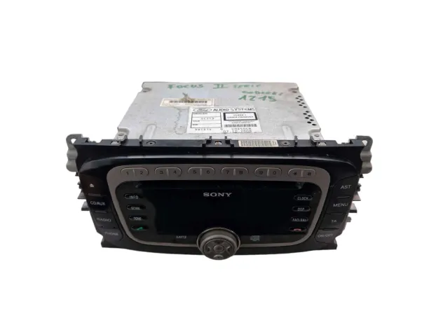 STEREO CD ORIGINAL CAR RADIO FORD FOCUS II SERIES 1215