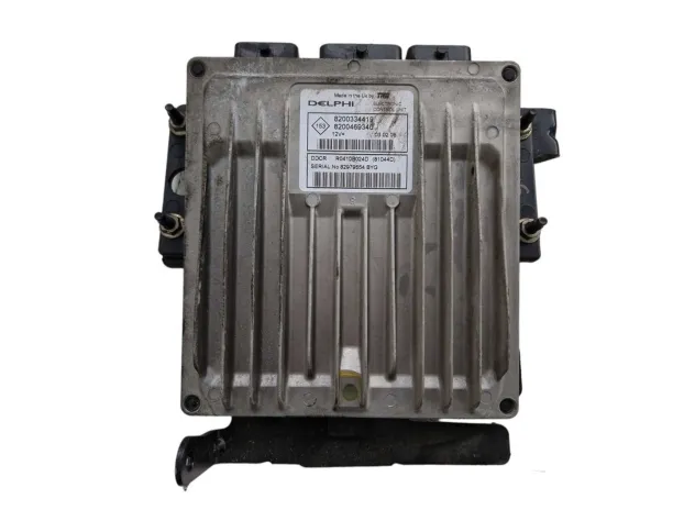 ENGINE ECU CONTROL UNIT DELPHI 820033419 RENAULT MEGANE 1.5 DCI 2005 K9KF7