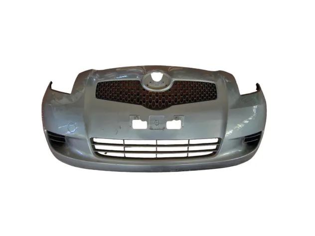 ORIGINAL GREY \ LIGHT BLUE FRONT BUMPER TOYOTA YARIS 2006-2009