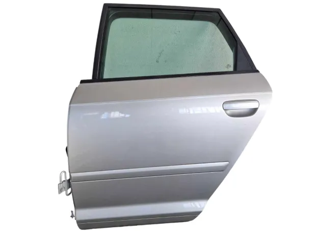 LEFT REAR DOOR SILVER GREY AUDI A3 8P 2008-2013