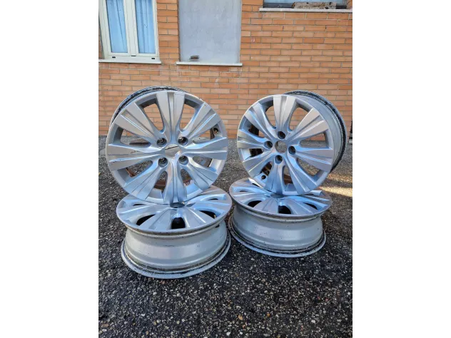 SET 4 CERCHI ORIGINALI 16" POLLICI PEUGEOT 207 / 208