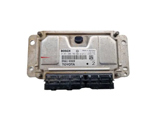 0261208702 BOSCH ENGINE ECU CONTROL UNIT TOYOTA AYGO 1KRFE