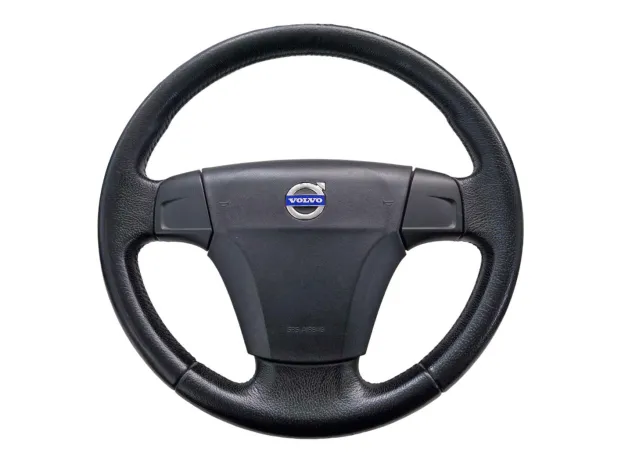 LEATHER STEERING WHEEL COMPLETE WITH PILLOW VOLVO V50