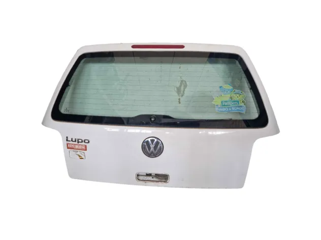 REAR DOOR TRUNK WHITE VW VOLKSWAGEN LUPO