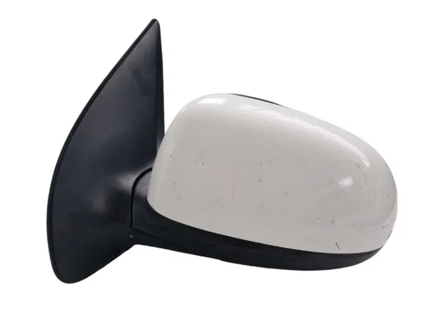 LEFT WHITE REARVIEW MIRROR HYUNDAI I20