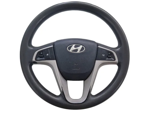 LEATHER STEERING WHEEL COMPLETE HYUNDAI I20 1.2 PETROL