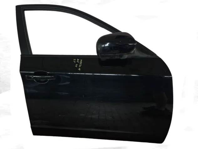 RIGHT FRONT DOOR BLACK SUBARU IMPREZA 2.0 2009