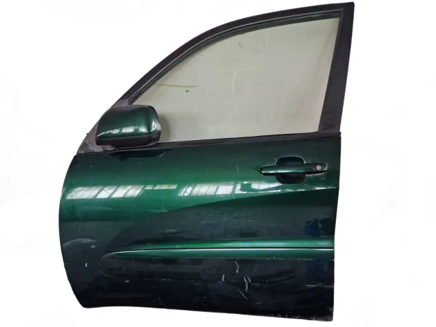 LEFT FRONT DOOR GREEN TOYOTA RAV4 II SERIES 2000-2005