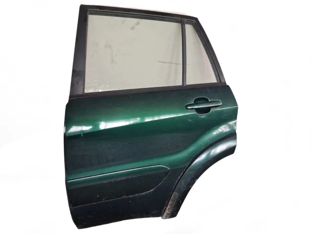 LEFT REAR DOOR GREEN TOYOTA RAV4 II SERIES 2000-2005