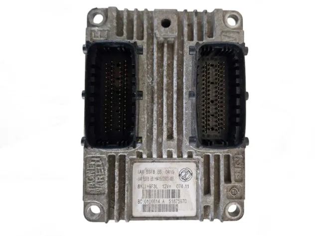 ENGINE CONTROL UNIT ECU IAW5SF8.E6 D419 LANCIA YPSILON 1.4 PETROL