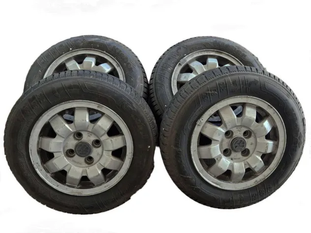 SET 4 CERCHI ORIGINALI 13" VW VOLKSWAGEN GOLF 1 / 2 / 3 / 4