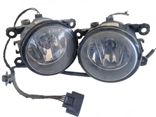 8200074008 PAIR OF FRONT OEM FOG LIGHTS RENAULT MEGANE 3 1.5 DCI