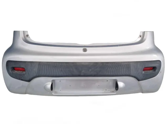 ORIGINAL REAR BUMPER SILVER GREY PEUGEOT 107 2005-2012