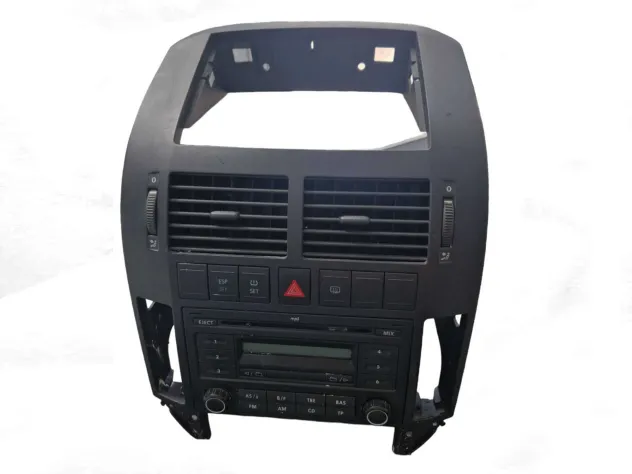 CENTER CONSOLE STEREO RADIO CD PLAYER CLIMA AUDI A2