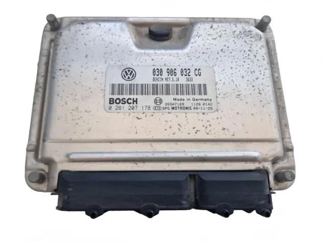 BOSCH 030906032CG ENGINE CONTROL UNIT ECU VOLKSWAGEN POLO 1.4 PETROL