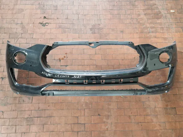 ORIGINAL FRONT BUMPER BLACK MASERATI LEVANTE 2022