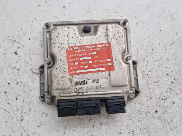 0281011342 ENGINE CONTROL UNIT ECU FIAT SCUDO 220 2.0 JTD 2008